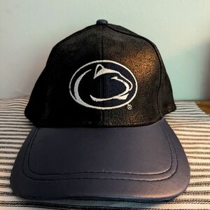 Vtg Penn‎ State leather hat Drew Pearson